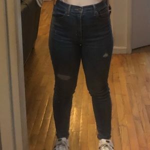 Mile high rise jeans